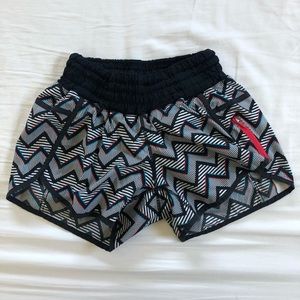 Rare Lululemon Seawheeze 2014 Chevron Tracker Shorts